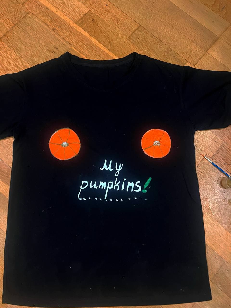 «My pumpkins!»